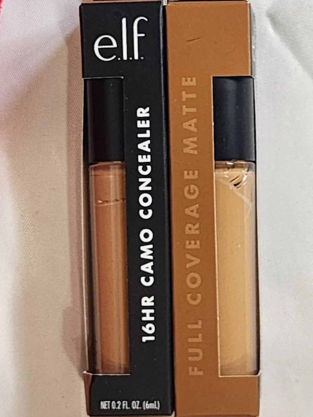 E.L.F. 16HR Camo Concealer .2fl oz. Full Coverage Matte Finish Deep Olive 2CT